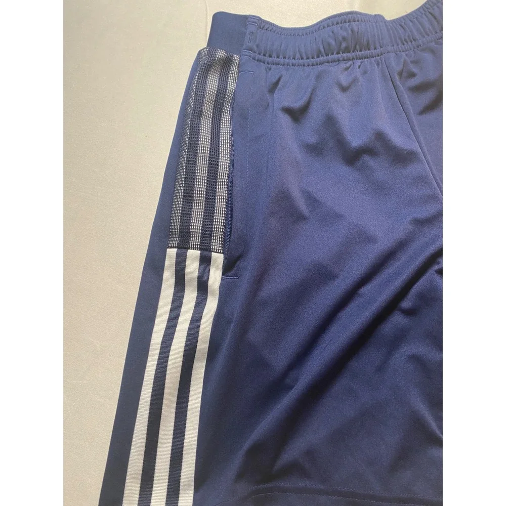 Adidas Mens Aeroready Primegreen Soccer Training Shorts Navy Blue GH4471 Small